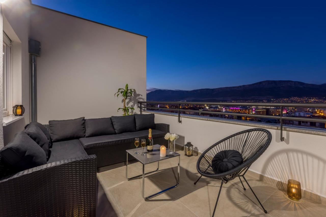 Luxury Rooftop Apartment Zalato Split Kültér fotó