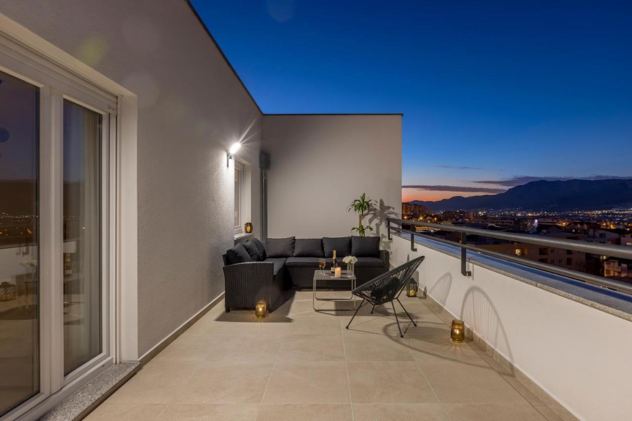 Luxury Rooftop Apartment Zalato Split Kültér fotó
