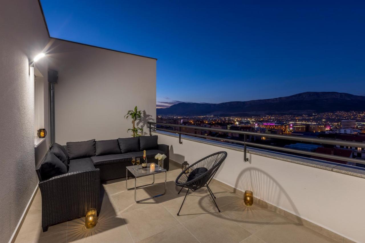 Luxury Rooftop Apartment Zalato Split Kültér fotó